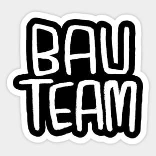 German Bau Team, Bauhelfer, Bauteam, Hausbau Sticker